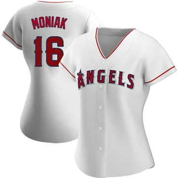 Mickey Moniak Women's Los Angeles Angels Authentic Home Jersey - White