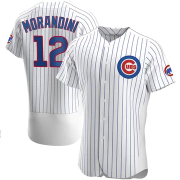 Mickey Morandini Men's Chicago Cubs Authentic Home Jersey - White