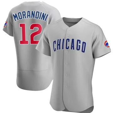 Mickey Morandini Men's Chicago Cubs Authentic Road Jersey - Gray