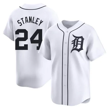 Mickey Stanley Men's Detroit Tigers Limited Home Jersey - White