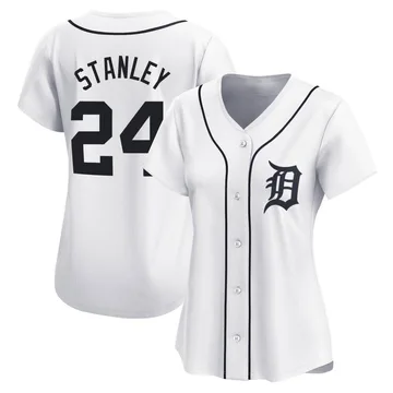 Mickey Stanley Women's Detroit Tigers Limited Home Jersey - White