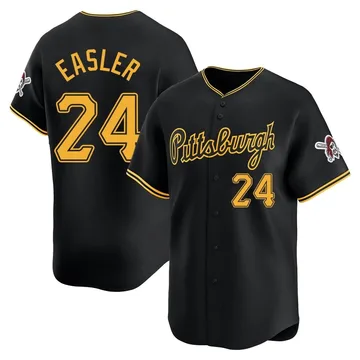 Mike Easler Men's Pittsburgh Pirates Limited Alternate Jersey - Black