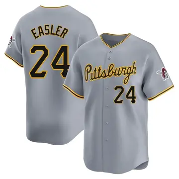 Mike Easler Men's Pittsburgh Pirates Limited Away Jersey - Gray