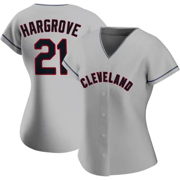 Mike Hargrove Women's Cleveland Guardians Authentic Road Jersey - Gray