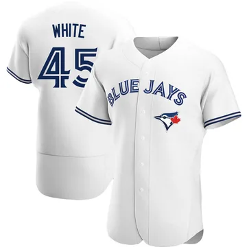 Mitch White Men's Toronto Blue Jays Authentic Home Jersey - White