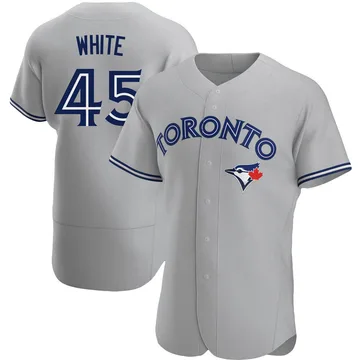 Mitch White Men's Toronto Blue Jays Authentic Road Jersey - Gray