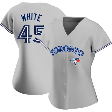 Mitch White Women's Toronto Blue Jays Authentic Road Jersey - Gray