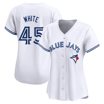 Mitch White Women's Toronto Blue Jays Limited Home Jersey - White