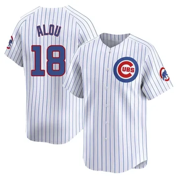 Moises Alou Men's Chicago Cubs Limited Home Jersey - White