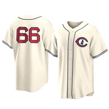 Munenori Kawasaki Men's Chicago Cubs Replica 2022 Field Of Dreams Jersey - Cream