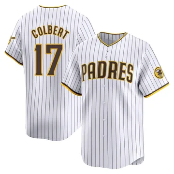 Nate Colbert Men's San Diego Padres Limited Home Jersey - White