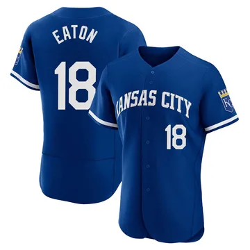 Nate Eaton Men's Kansas City Royals Authentic 2022 Alternate Jersey - Royal