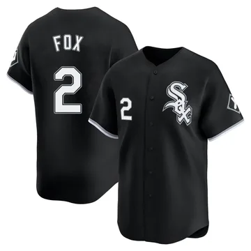 Nellie Fox Men's Chicago White Sox Limited Alternate Jersey - Black