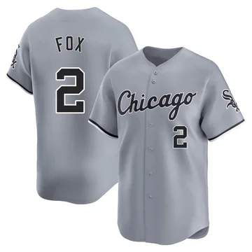 Nellie Fox Men's Chicago White Sox Limited Road Jersey - Gray