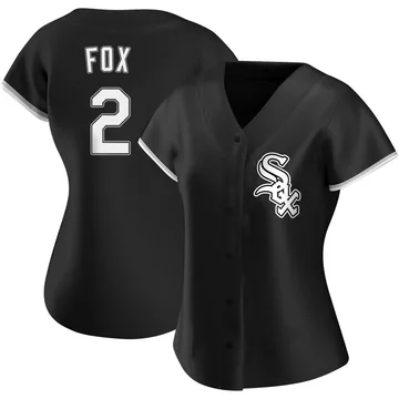 Nellie Fox Women's Chicago White Sox Authentic Alternate Jersey - Black