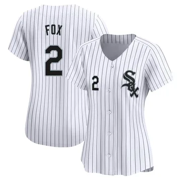 Nellie Fox Women's Chicago White Sox Limited Home Jersey - White