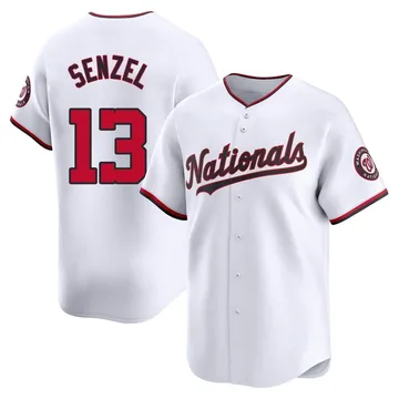 Nick Senzel Men's Washington Nationals Limited Home Jersey - White