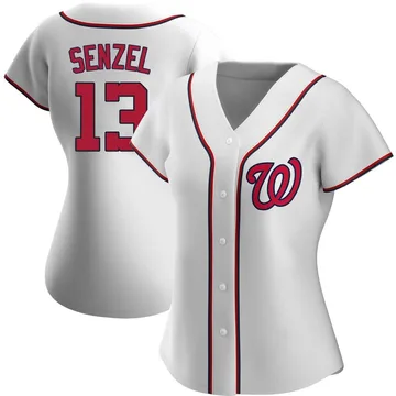 Nick Senzel Women's Washington Nationals Authentic Home Jersey - White