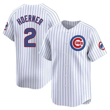 Nico Hoerner Youth Chicago Cubs Limited Home Jersey - White