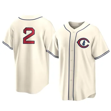 Nico Hoerner Youth Chicago Cubs Replica 2022 Field Of Dreams Jersey - Cream