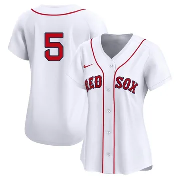 Nomar Garciaparra Women's Boston Red Sox Limited 2nd Home Jersey - White