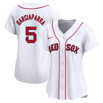 Nomar Garciaparra Women's Boston Red Sox Limited Home Jersey - White