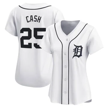 Norm Cash Women's Detroit Tigers Limited Home Jersey - White