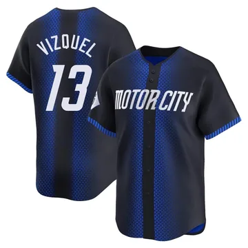 Omar Vizquel Men's Detroit Tigers Limited 2024 City Connect Jersey - Blue