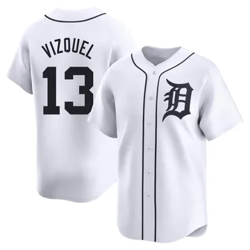 Omar Vizquel Men's Detroit Tigers Limited Home Jersey - White