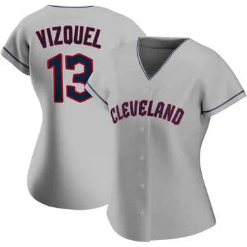 Omar Vizquel Women's Cleveland Guardians Authentic Road Jersey - Gray