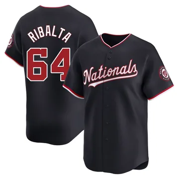 Orlando Ribalta Men's Washington Nationals Limited Alternate Jersey - Navy