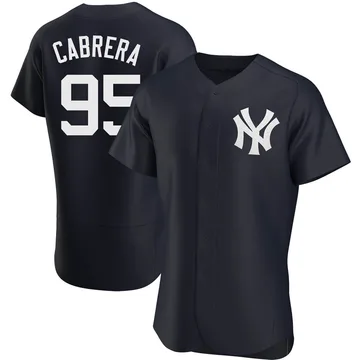 Oswaldo Cabrera Men's New York Yankees Authentic Alternate Jersey - Navy