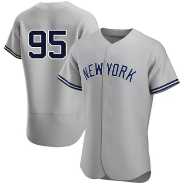 Oswaldo Cabrera Men's New York Yankees Authentic Road Jersey - Gray