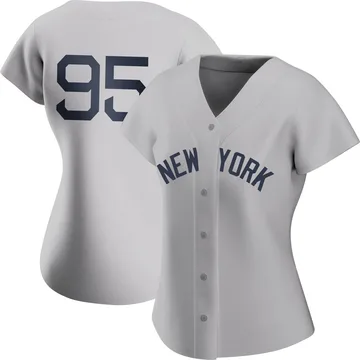 Oswaldo Cabrera Women's New York Yankees Authentic 2021 Field of Dreams Jersey - Gray