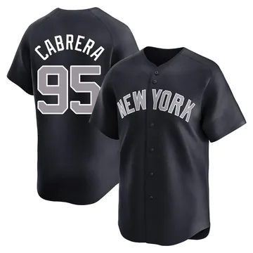 Oswaldo Cabrera Youth New York Yankees Limited Alternate Jersey - Navy