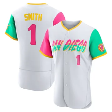 Ozzie Smith Men's San Diego Padres Authentic 2022 City Connect Jersey - White