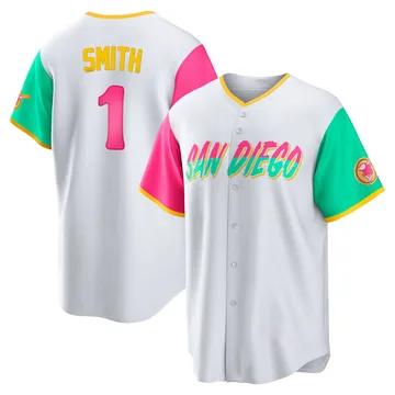 Ozzie Smith Men's San Diego Padres Replica 2022 City Connect Jersey - White