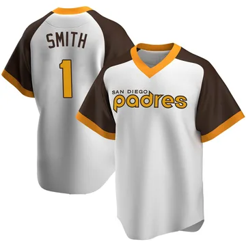 Ozzie Smith Men's San Diego Padres Replica Home Cooperstown Collection Jersey - White