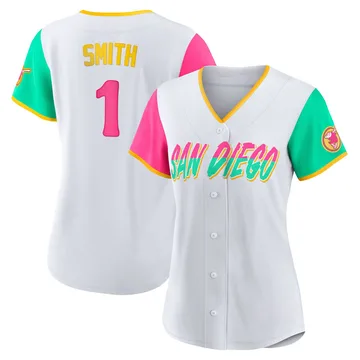 Ozzie Smith Women's San Diego Padres Authentic 2022 City Connect Jersey - White