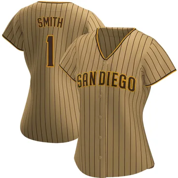 Ozzie Smith Women's San Diego Padres Authentic Alternate Jersey - Tan/Brown