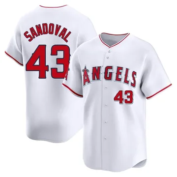 Patrick Sandoval Men's Los Angeles Angels Limited Home Jersey - White