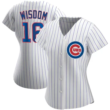 Patrick Wisdom Women's Chicago Cubs Authentic Home Jersey - White