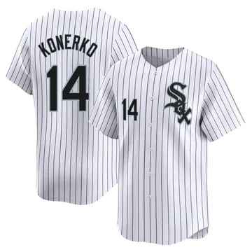 Paul Konerko Men's Chicago White Sox Limited Home Jersey - White