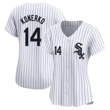 Paul Konerko Women's Chicago White Sox Limited Home Jersey - White