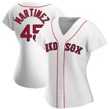 Pedro Martinez Women's Boston Red Sox Authentic Home Jersey - White