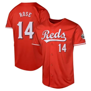 Pete Rose Men's Cincinnati Reds Limited Alternate Jersey - Red