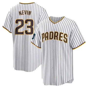 Phil Nevin Men's San Diego Padres Replica 2024 World Tour Seoul Series Home Jersey - White