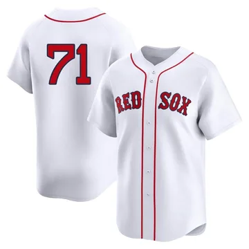 Phillips Valdez Men's Boston Red Sox Limited 2nd Home Jersey - White