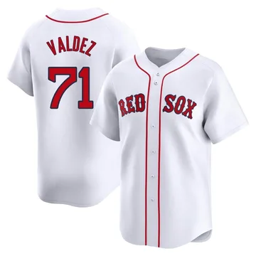 Phillips Valdez Men's Boston Red Sox Limited Home Jersey - White