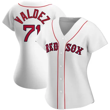 Phillips Valdez Women's Boston Red Sox Authentic Home Jersey - White